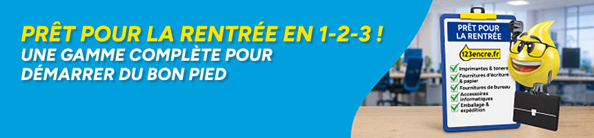 Prêt pour la rentrée en 1-2-3 ! Prêt pour la rentrée en 1-2-3 !